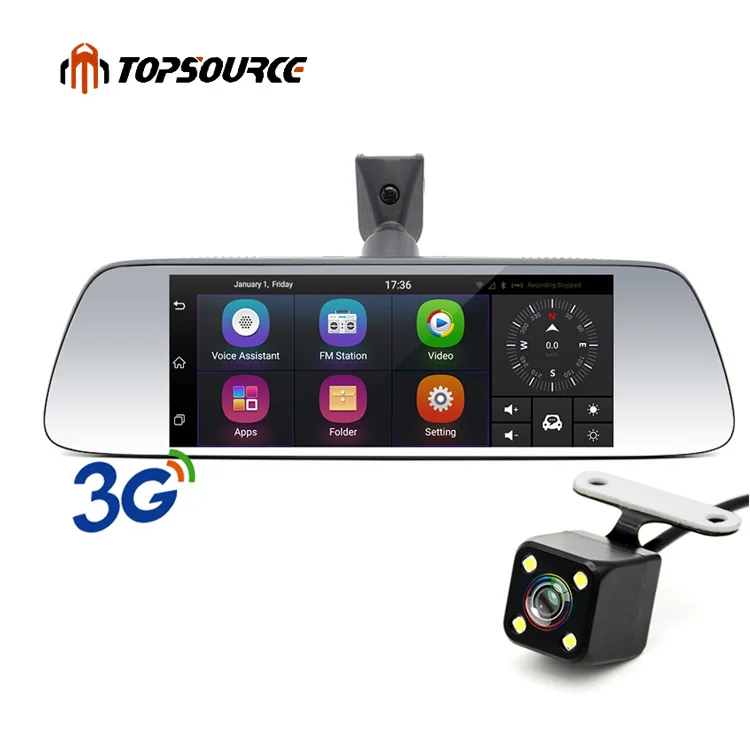 

New 7" Special 3G rearview smart car mirror dvr gps wifi Android 5.0 GPS Automobile DVRs Dash Cam mirror Video Recorder