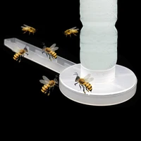 5pcs bee feeder safe effective plastic handy beehive feeding drinker beekeeping tool
