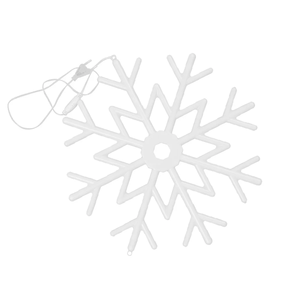

Blush Bling Decor Xmas Lamp Outdoor Night Light Snowflake Decorative Lights LED Beads Christmas