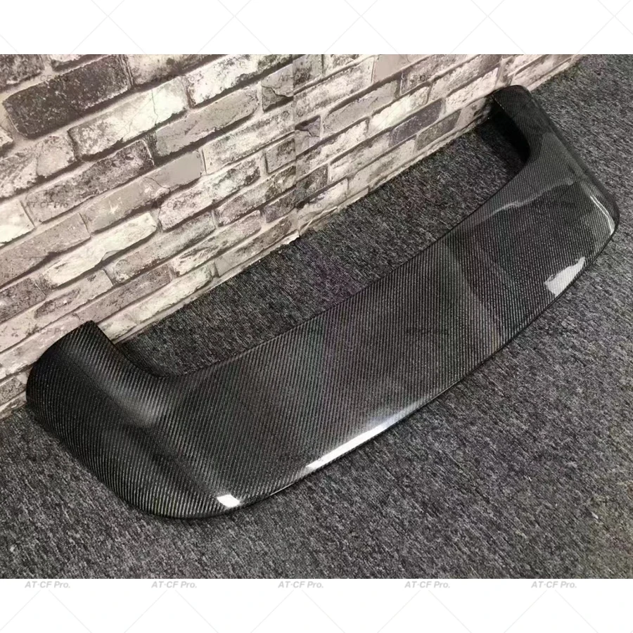 F60 углеродное волокно задний спойлер на крышу автомобильный Стайлинг задние