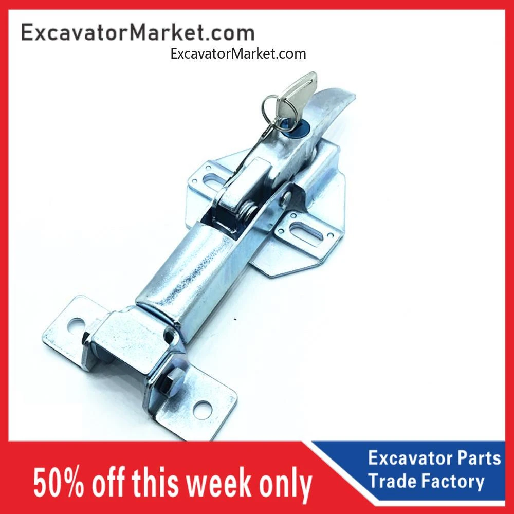 Для HITACHI ZAX крюк экскаватора Блокировка головки цилиндра Замок капота аксессуары