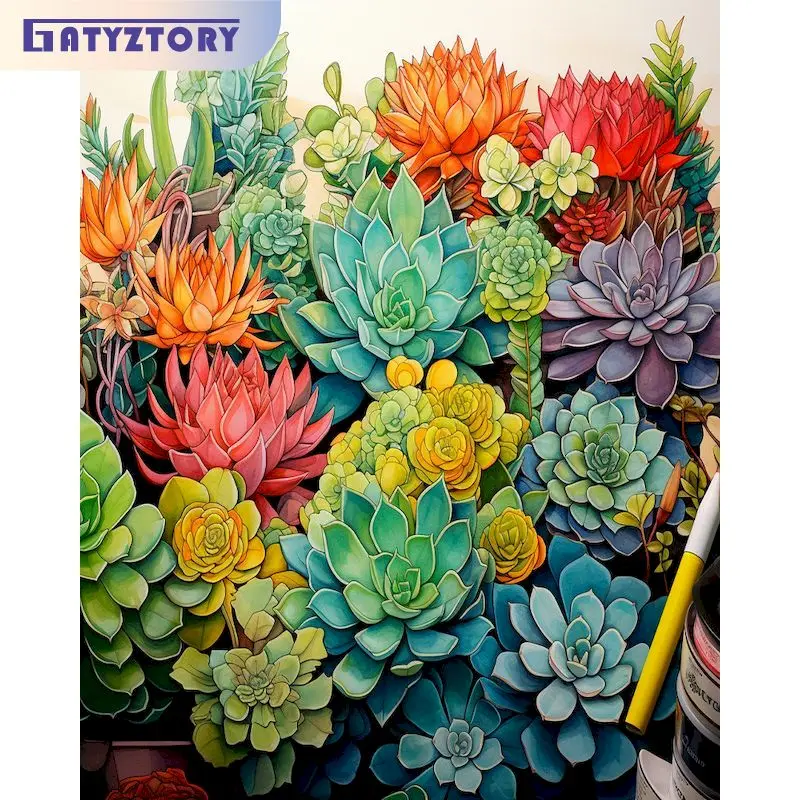 Картина по номерам на холсте сделай сам с рамкой