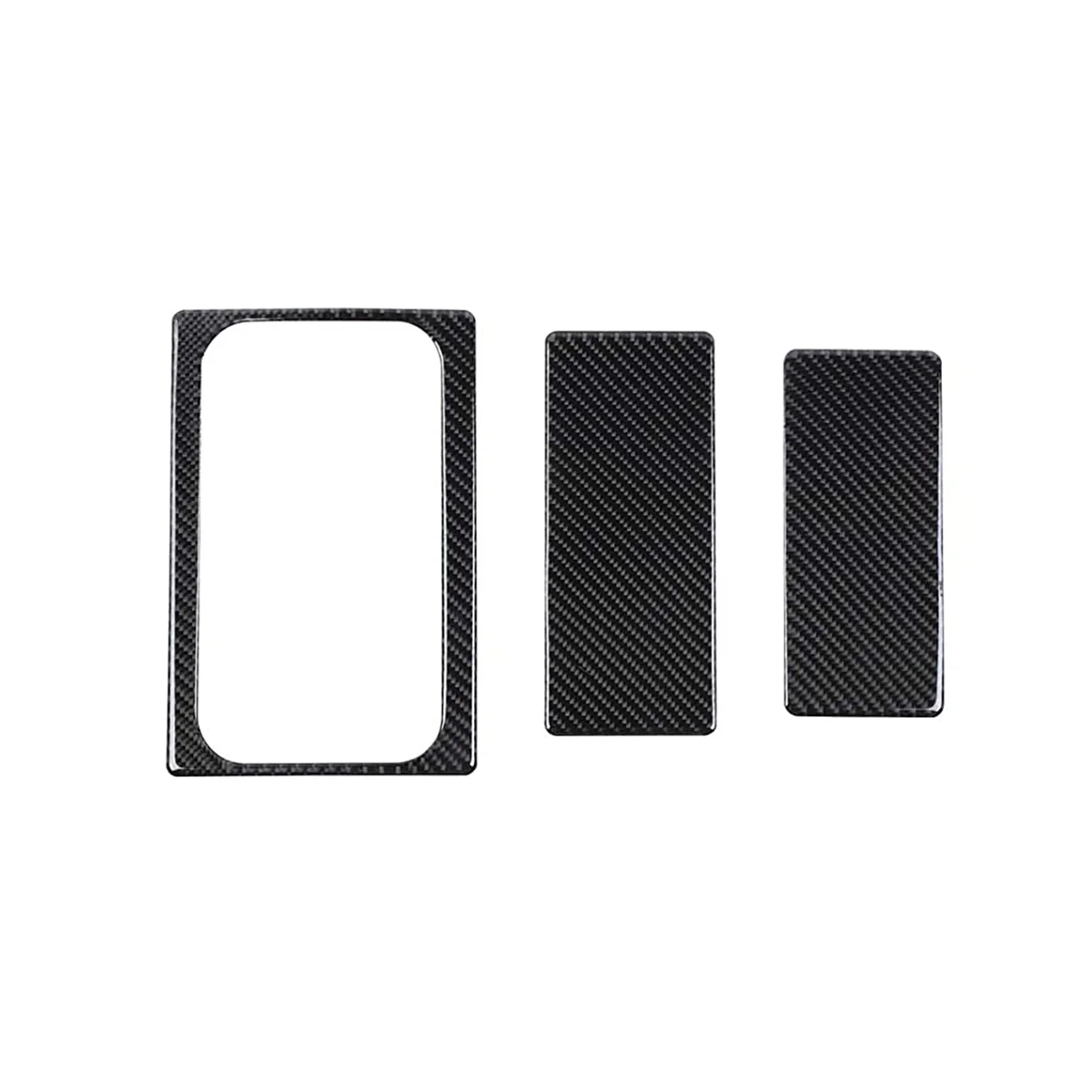 

Center Armrest Box Organizer Cover Trim Decor for Chevy Silverado GMC Sierra 2014-2018 Accessories Soft Carbon Fiber