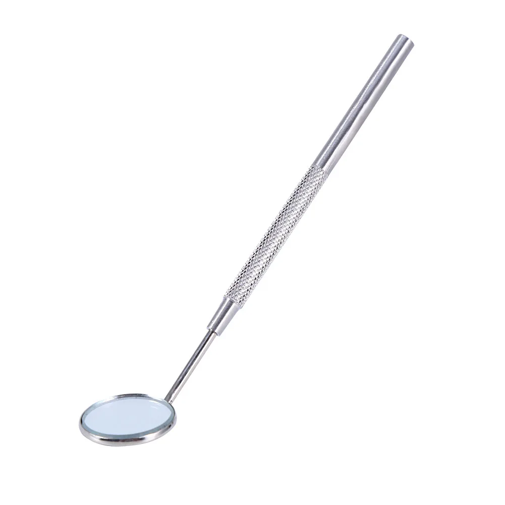 16CM Stainless Steel Dental Mirror Oral Care Tool Teeth Cleaning Inspection Handle Mirror Dentist Mouth Checking Makeup Supplies