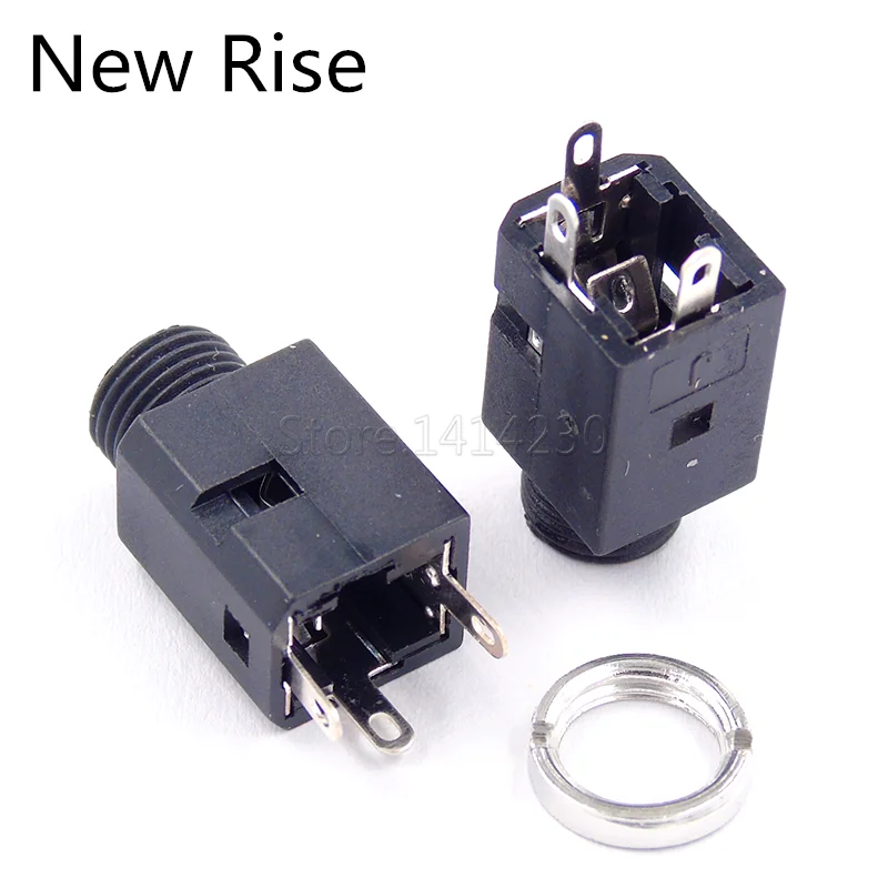 5 шт. вертикальные розетки 3 мм контакта 4 контактов