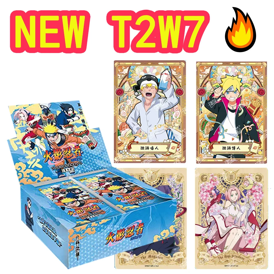 Новинка 2025 года карта KAYOU T2W7 Naruto оригинальная коллекция карточная игра подарок
