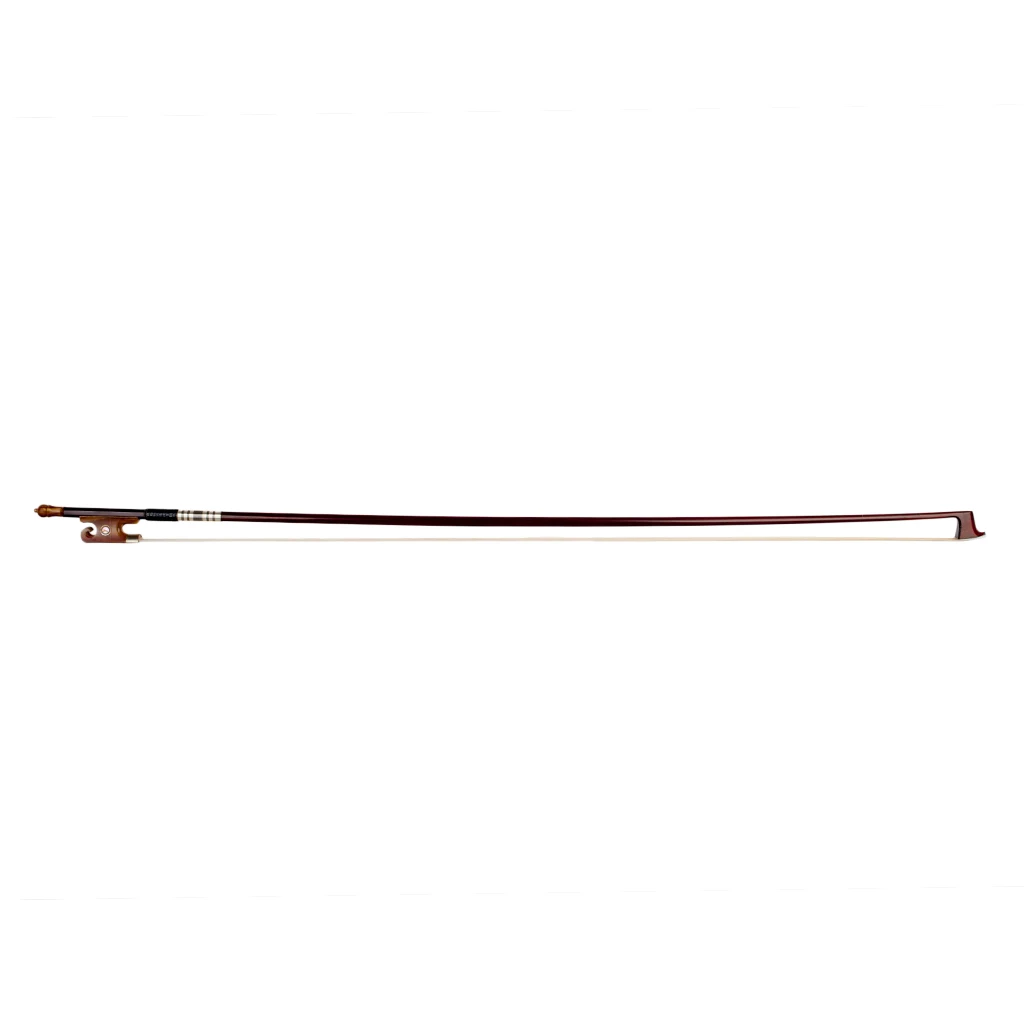 Mugig Pernambuco 4/4 Violin Bow Round Stick OX Frog Real Mongolia Horsehair Lizard Skin Grip Bow Well Balance enlarge