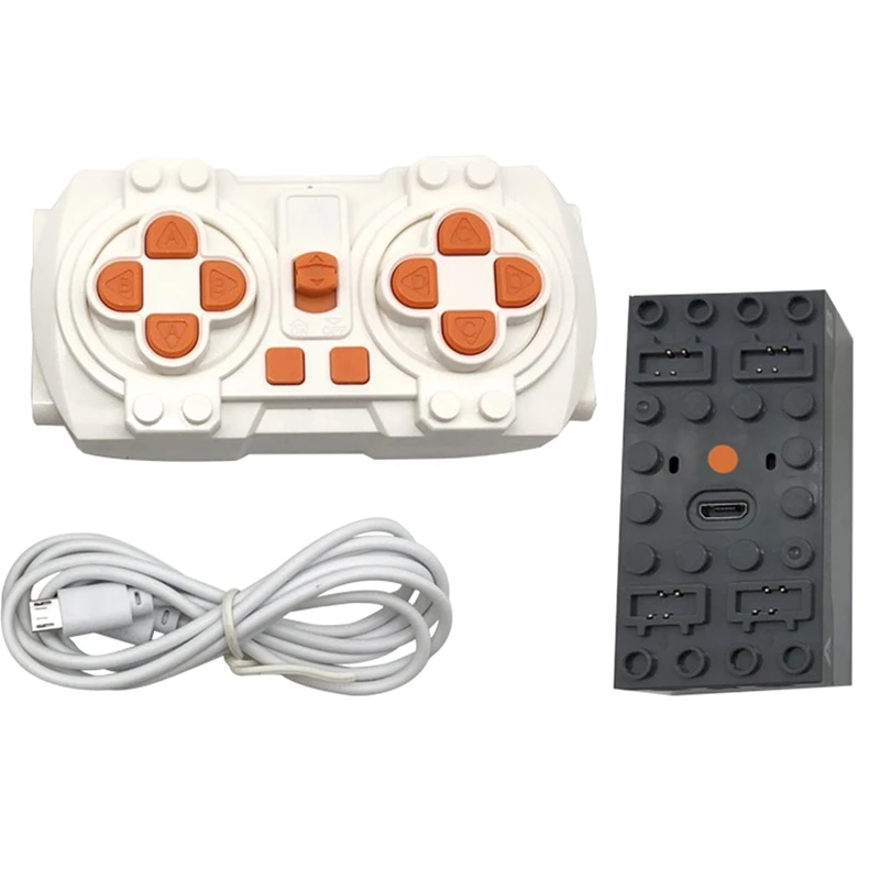 

Motor App Remote Control Programming Set For High-Tech Car Fast Speed Charging Powered Module For Building Blocks Toys