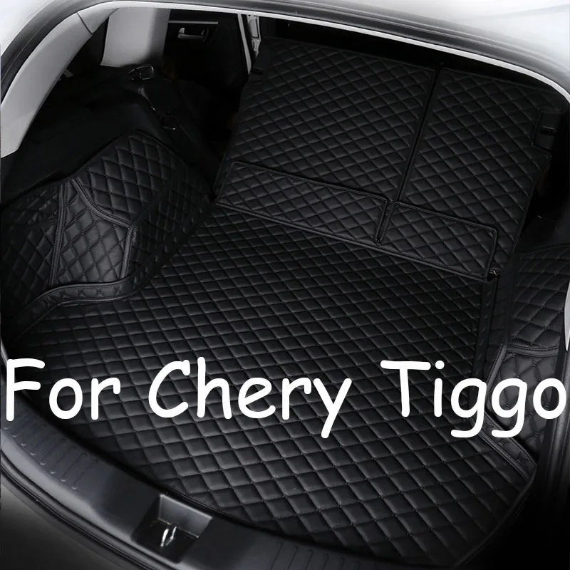 Коврики для багажника автомобиля для Chery Tiggo 4 e 5x Pro DR 5,0 2023 2022, задняя зеркальная накладка, Аксессуары для кошек