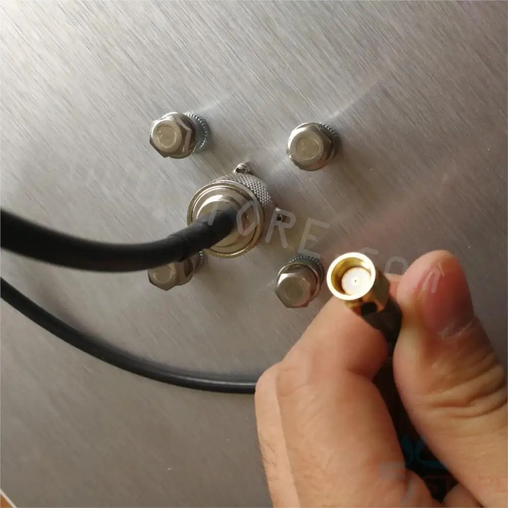 Скидка Антенна FPV с большим радиусом действия 60 км, 5,8 ГГц, 5,8 ГГц, 23 дБ, антенна с плоской панелью с высоким коэффициентом усиления с раздвижным кабел...