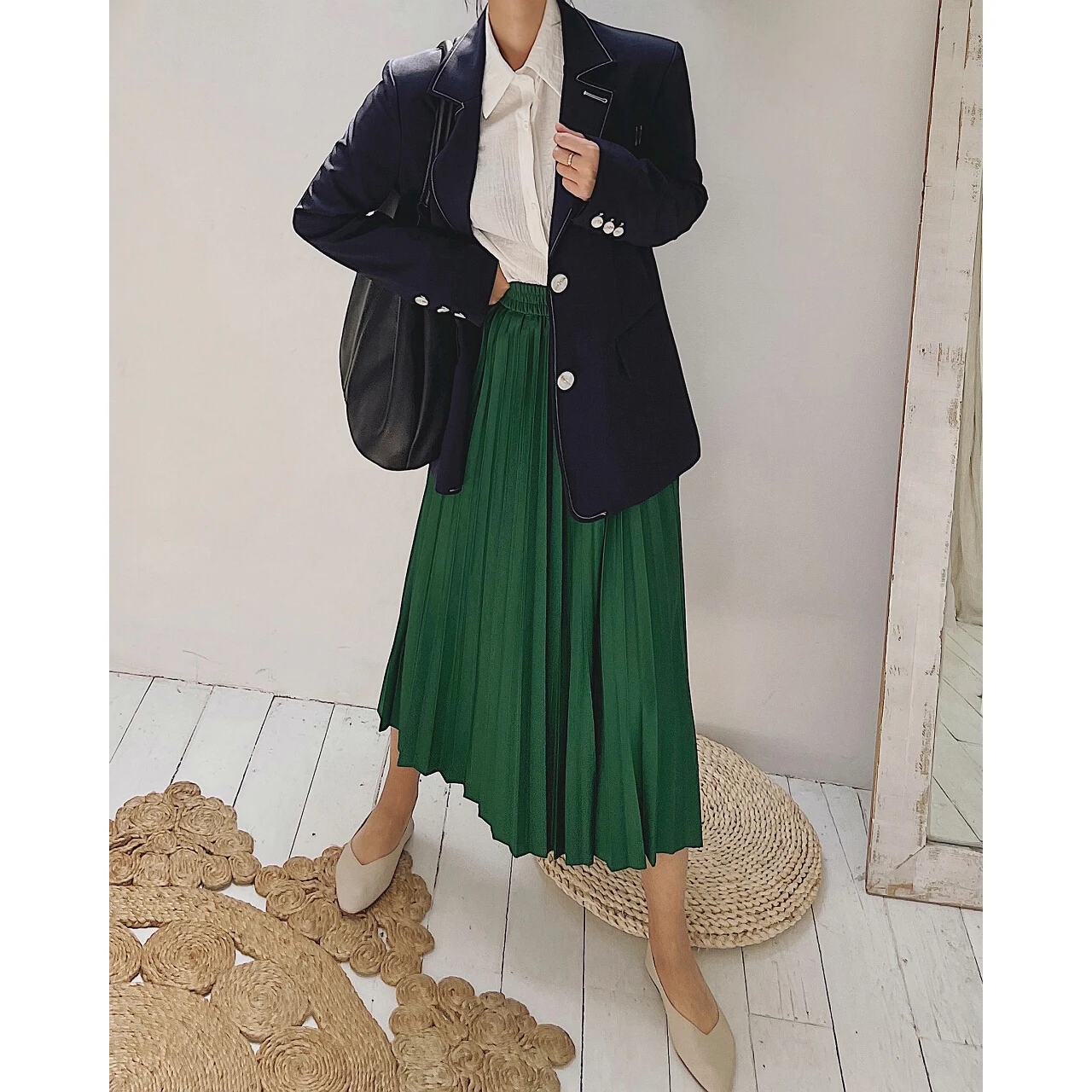 Женская куртка-бомбер со швом темно-синяя куртка-ветровка в английском стиле