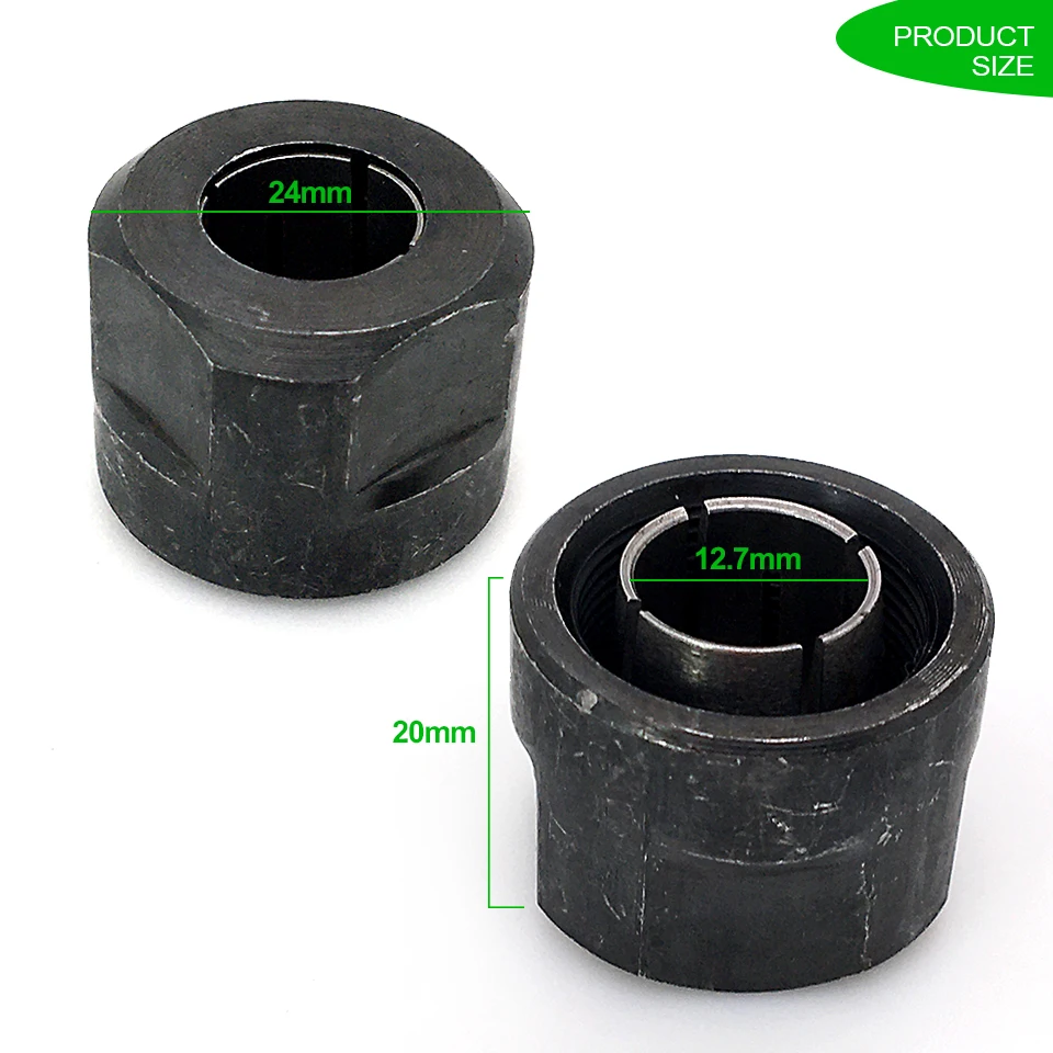 1 шт. Замена 12 7 мм Цанга гайка глубокий маршрутизатор для Makita 3612 3612BR