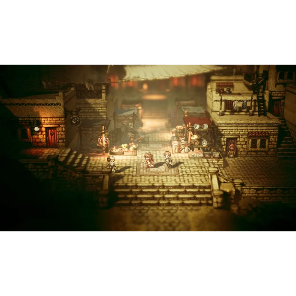 Фото Octopath Traveler для Nintendo Switch, 100% новая физическая игровая карта, однопользовательская RPG-игра для консолей NS1/NS2, игра в стиле пиксель-арт. №3