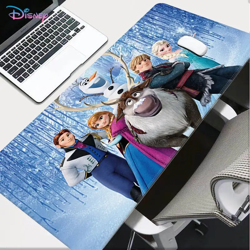 

Большой Настольный коврик Disney с изображением снеговика, стильный коврик для учеников, аксессуары для игр, компьютерный стол