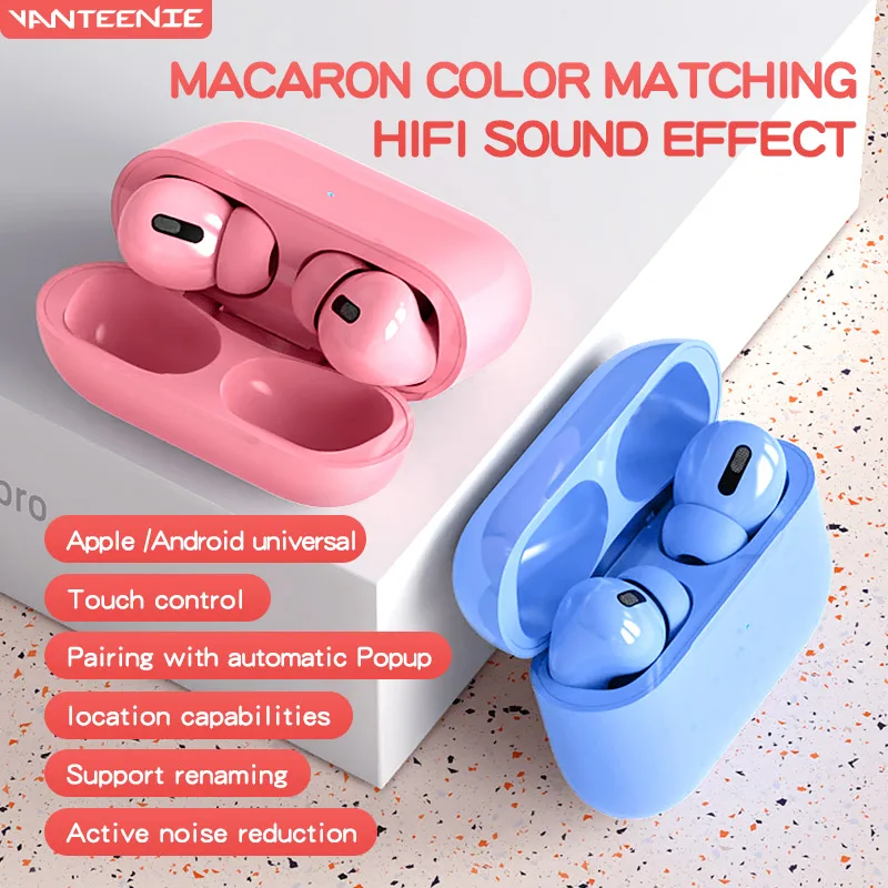 

For Air Pro 3 Tws Earphone Headset Wireless Bluetooth 5.0 Earphone Earphones Earbuds Gamming Headset for Iphone Android Xiaomi