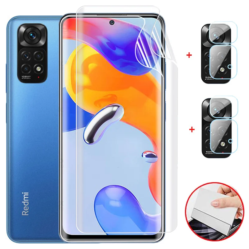 

Hydrogel Film for Redmi Note 11S 8 9 10 Pro Soft Glass Xiaomi Note 10 S 8T Screen Protector Film Redmi Note10 11Pro Note 8 2021