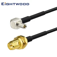 eightwood 12 inch ts9 to sma female external antenna adapter cable pigtail for 4g5g modems hotspots routers nighthawk m5 mr5100
