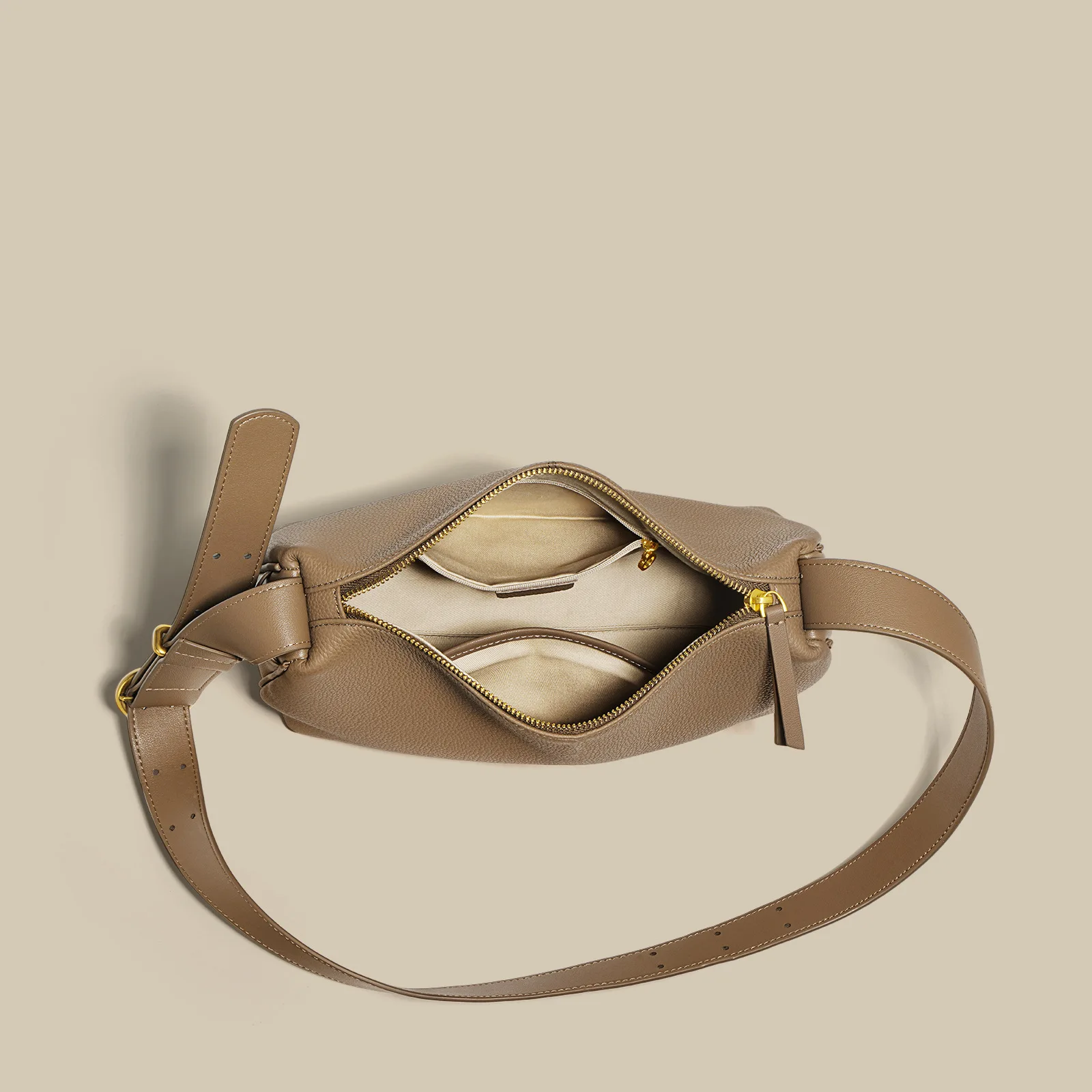 Togo Genuine Leather Handbag Luxury Pillow Bag for Women Solid Color Shoulder Bags Fashion Desinger Handbags Female Purse