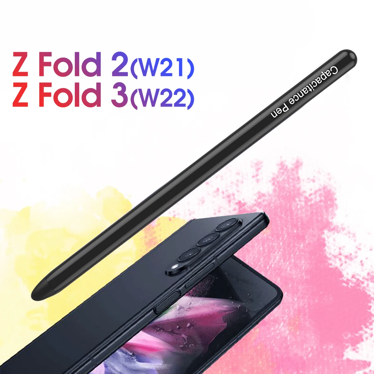 

Stylus Pen for Samsung Galaxy Z Fold 3 5G Capacitance S Pen Replacement Touch Pen for Samsung Z Fold 2 Screen Pencil