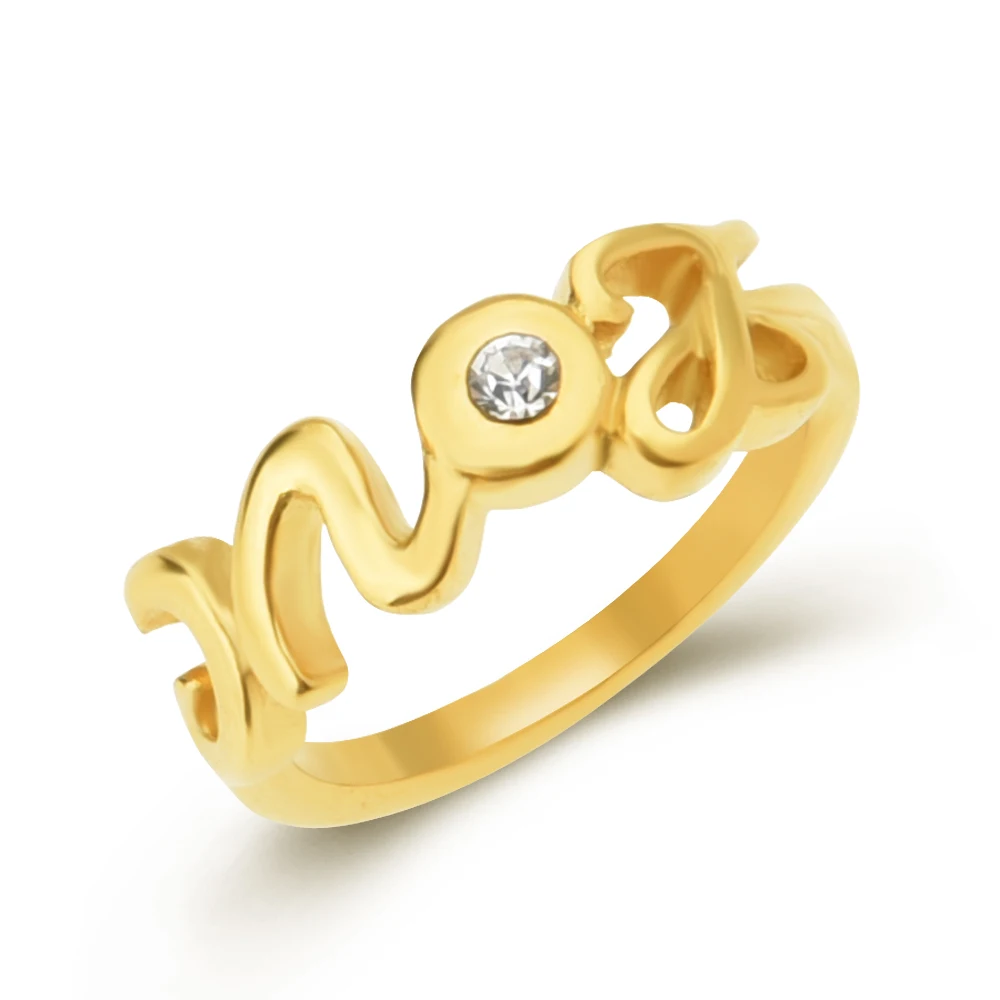 

Forever Love Heart Finger Ring Original Jewelry Gift Stackable Bague Korean Jewelry