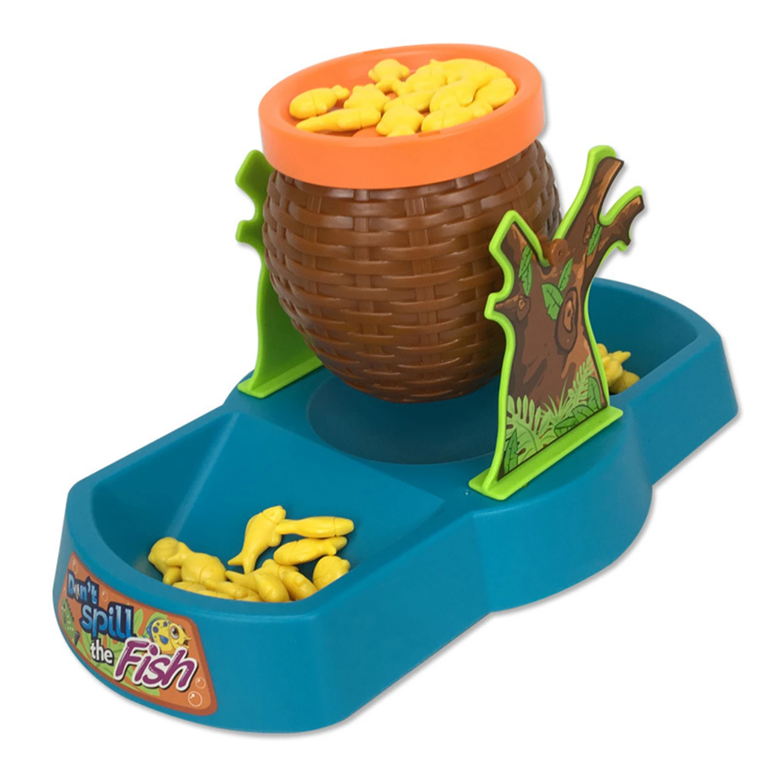 

Kids Games Ages 4-8 Educational Desktop Toys Dont Spill The Fish Games With Basket And Fish Fillets Easy And Fun Preschool Game
