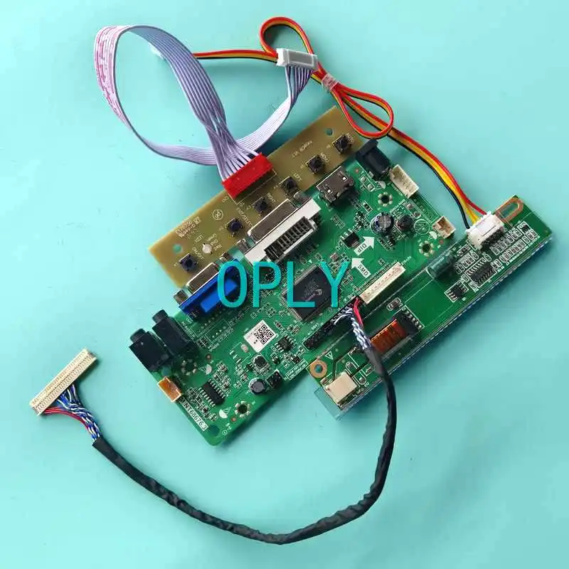 

For LTD141EM4V LTD141LM1S Laptop Monitor Screen Driver Board 1CCFL LVDS 30-Pin 1400*1050 14.1" HDMI-Compatible VGA DVI DIY Kit