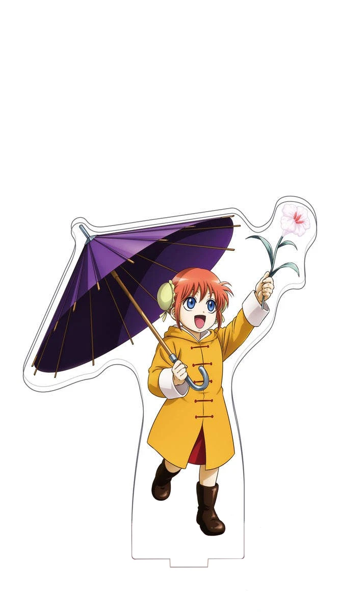 Аниме магазин GinTama Kagura Hijikata Kondo Okita Gintoki Shinpachi акриловая подставка для рабочего