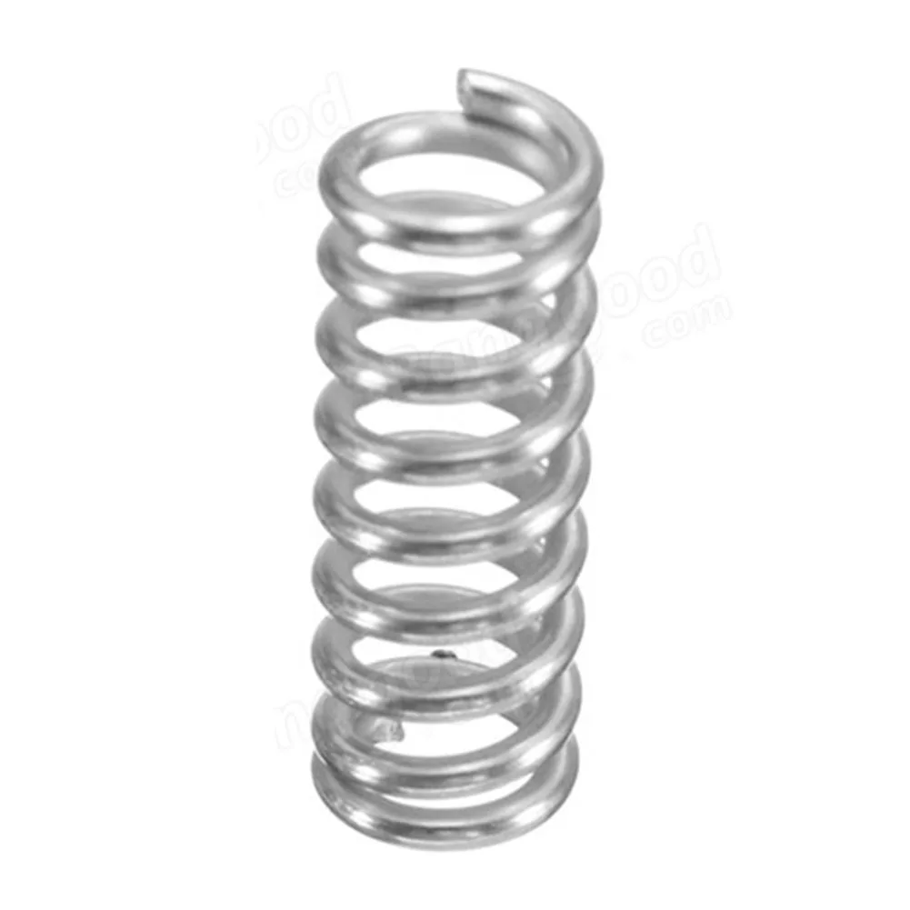 

10pcs Professional Accessories Hard Rustproof Heated 3D Printer Extruder Plating Stainless Steel Small Spring