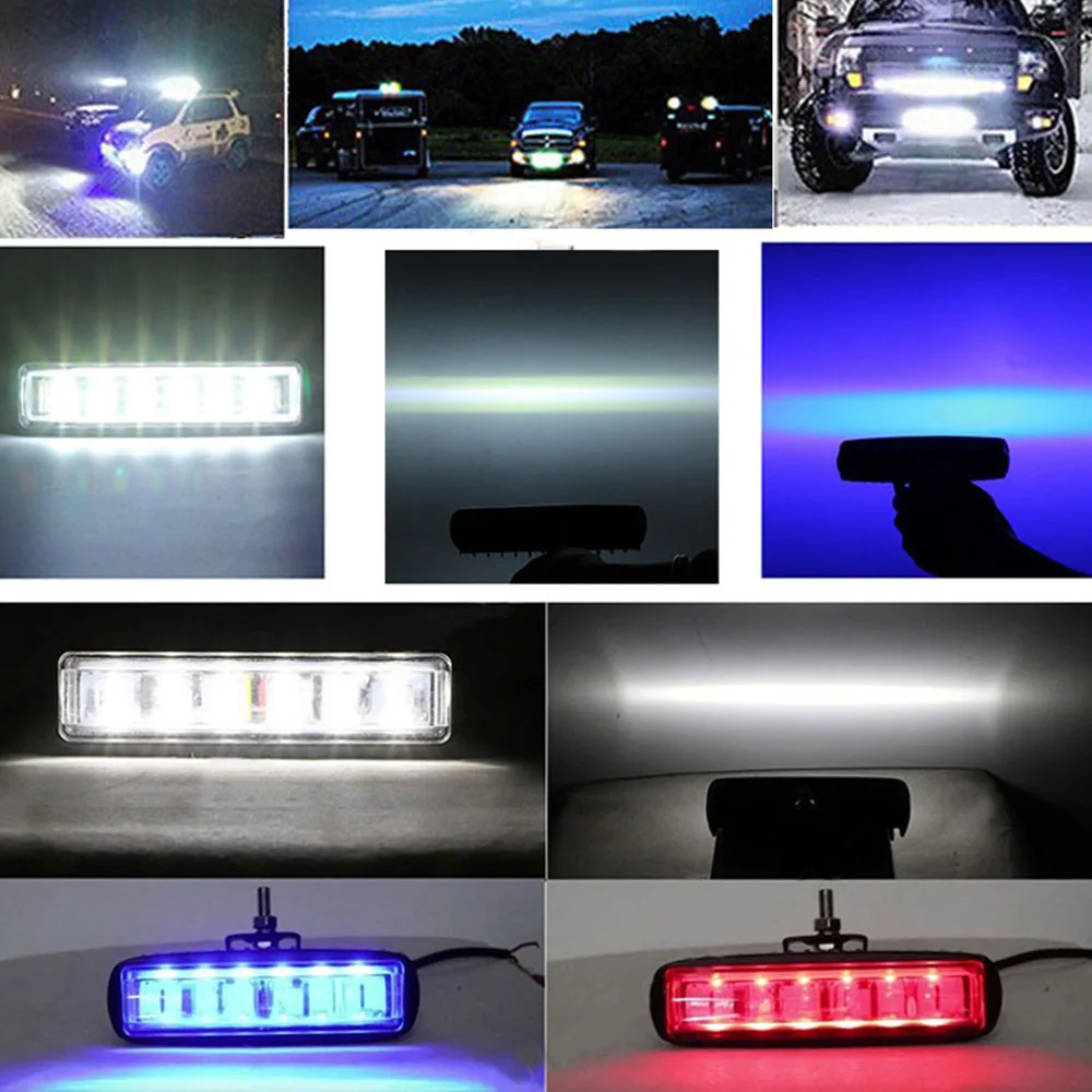 1/2 шт. прожекторы для внедорожников 72 Вт