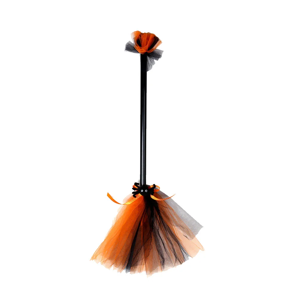 

Broomstick Witchbroom Cosplay Accessories Costume Witchesdecorations Wizard Gift Children Decorkids Ornament Toddler