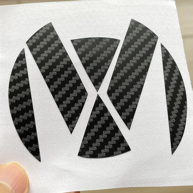 Блестящая наклейка из натурального углеродного волокна Стилизация автомобиля