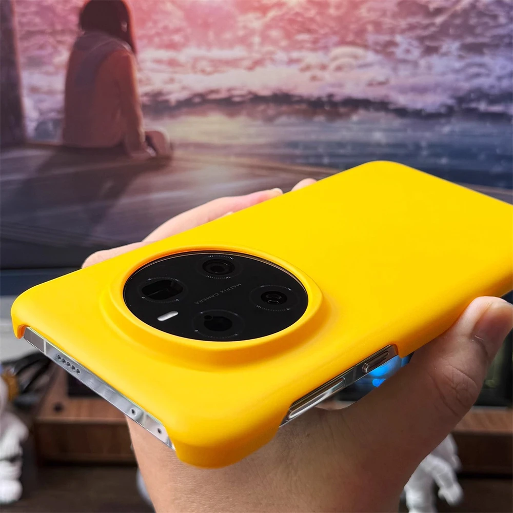 Фото Ультратонкий матовый матовый жесткий чехол из ПК для Huawei Honor Magic 8 7 6 5 Pro lite X9a X9b X9c X9d, тонкая простая однотонная задняя крышка №3