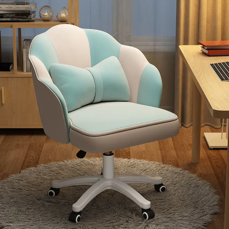 

Nordic Light Luxury Petal Butterfly Backrest Manicure Dressing Table Chair Internet Celebrity Girl Bedroom Simple Makeup Chairs