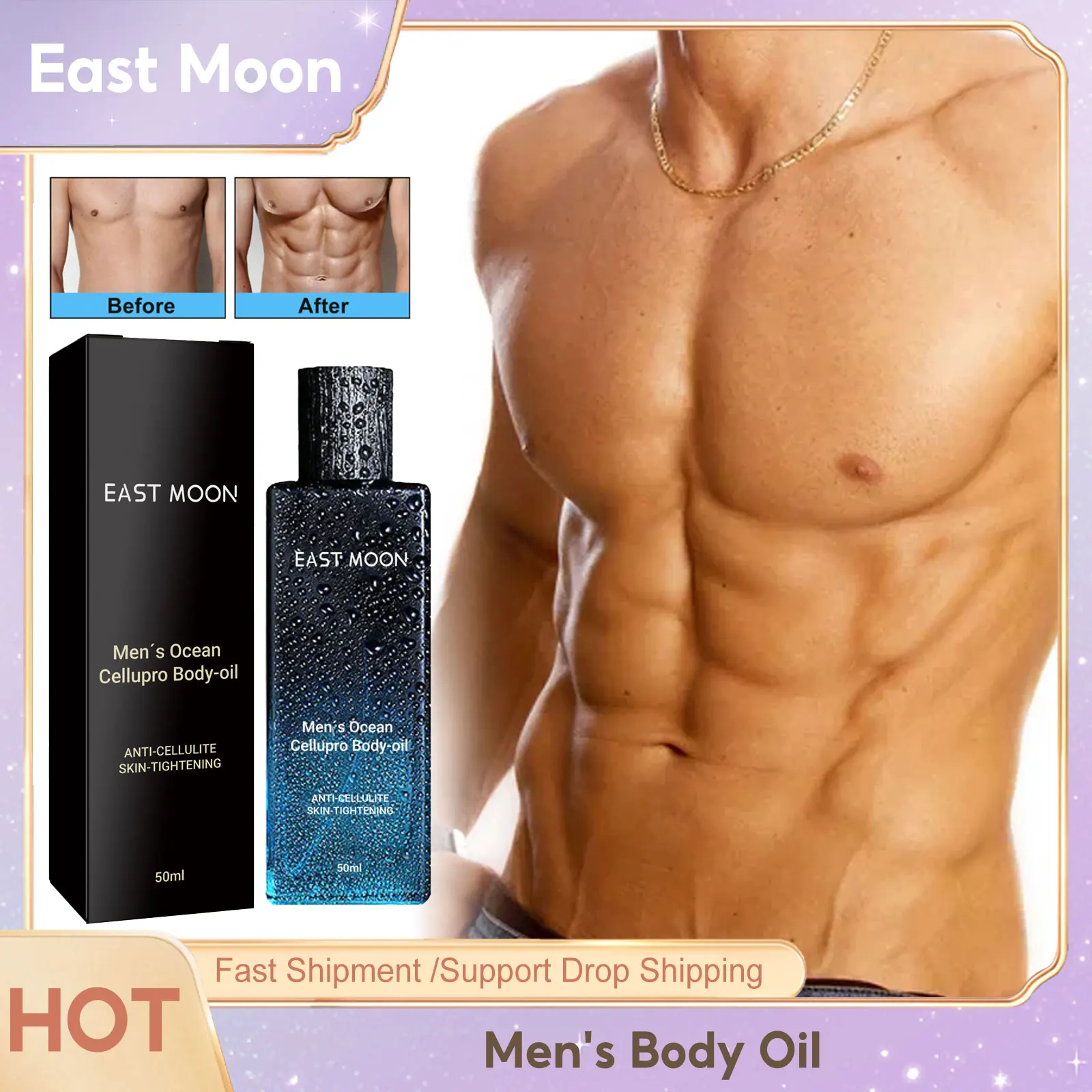 

Weight Loss Oil Tighten Abdominal Muscle Fat Burner Anti Cellulite Lift Firm Moisturizing Long Lasting Shaping Body Slim Massage