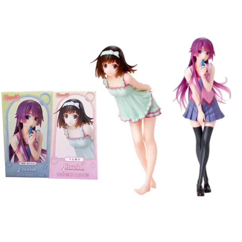 Фигурка аниме Coreful Zoku Owarimonogatari, фигурка сенджогахара Hitagi/Sengoku Nadeko, игрушки для детей, подарок, коллекционная фигурка