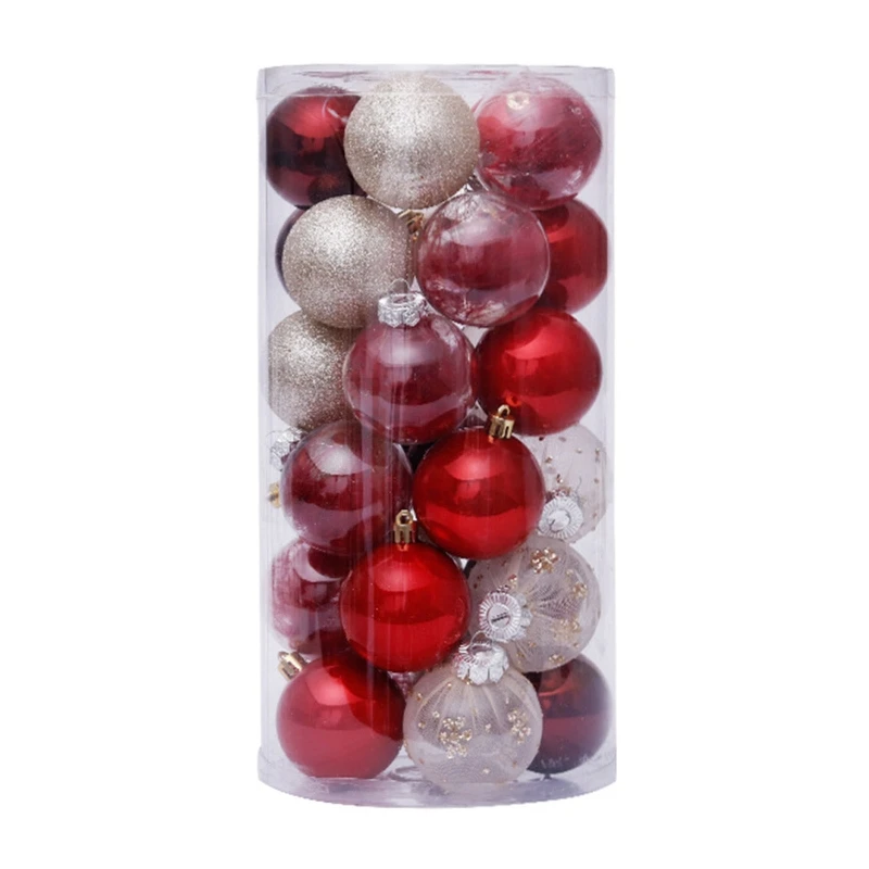 

Christmas Ball Ornament 30pcs Hanging Ball Baubles Christmas Tree Hanging Ornaments for Xmas Holiday Wedding Home Decor