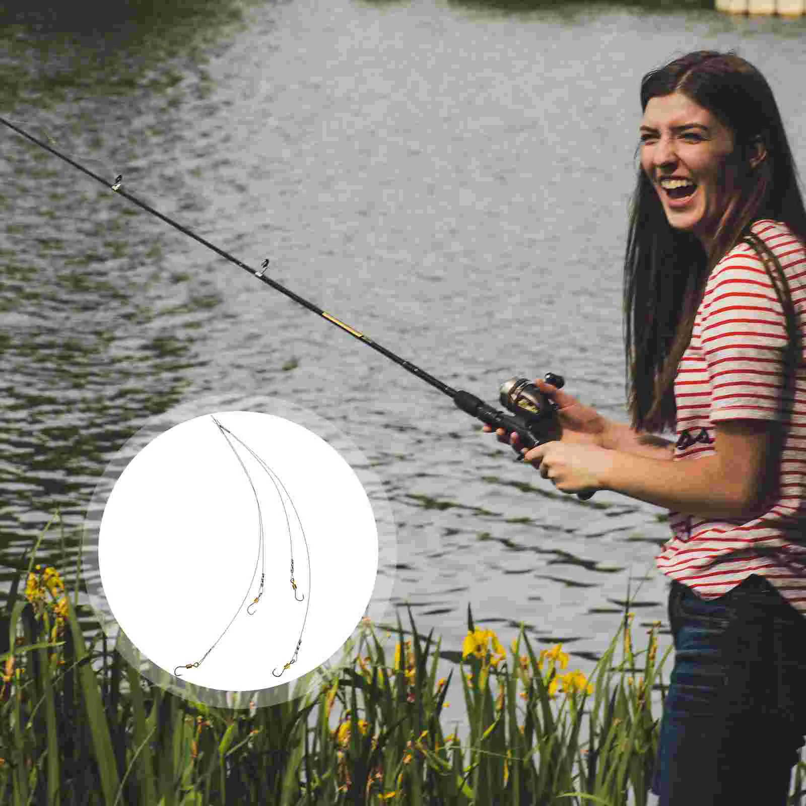 

Hook Hooks Line Bait Jig Tackle Outdoor Portable Angling Bite Lures Worm Gears Metal Accessories Cast Far Fishing accessories