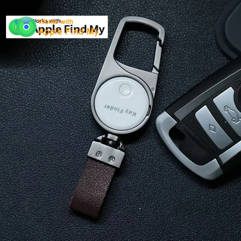 Фото Брелок для ключей работает с напоминанием о Find My APP для устройства iPhone, умный GPS, Bluetooth-локатор, MFI-поиск телефона, анти-потерянный трекер №3
