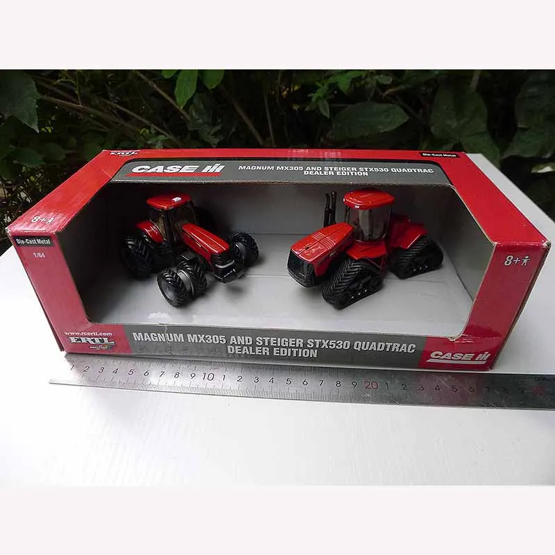 

Чехол MX305 STX530 из литого сплава 1:64, 8-колесный трактор из сплава, сельскохозяйственная модель, коллекционная Подарочная игрушка для взрослых