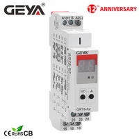 free shipping geya grt8 x digital display multifunction timer relay 16a with 20 function choices ac dc 12v 24v 220v 230v