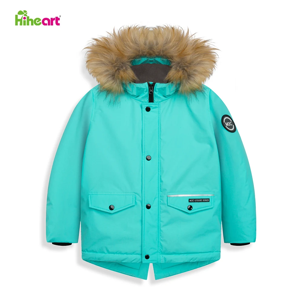 

Hiheart -30 Degree Winter Boys Girls Ski Jackets Coats Hooded Waterproof Children Clothes Thicken Padded Cotton Jacket Sportwear