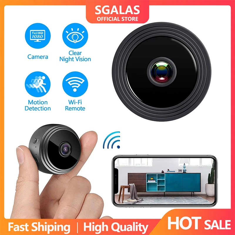 

Мини-камера A9 Wi-Fi 1080p HD ночная версия микродиктофон беспроводные мини-видеокамеры Видеонаблюдение IP-камера