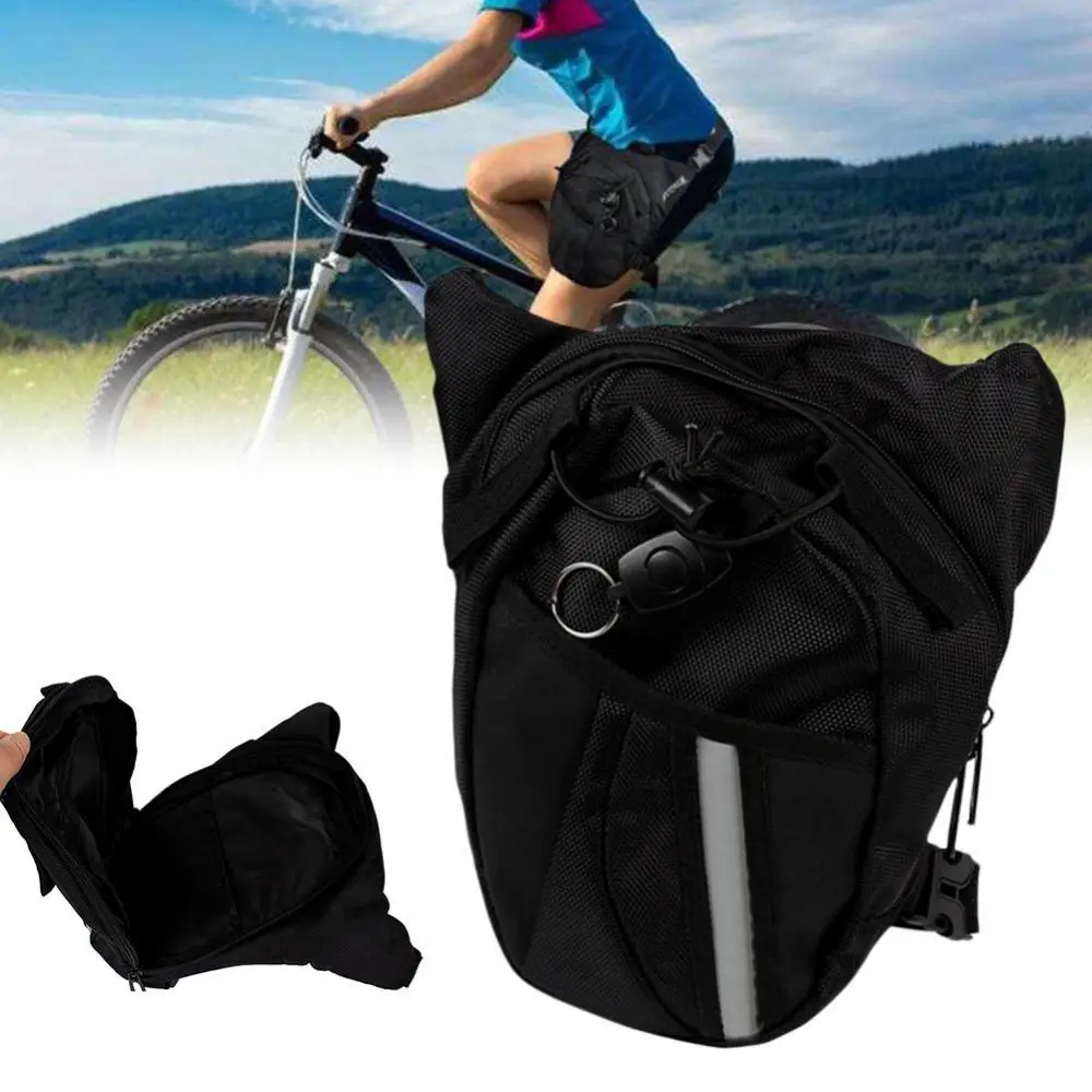 

Bicycle Bags Panniers Outdoor Sports Cycling Motorcycle Travel Waist Leg Bag Storage Pouch Fanny Pack Bicycle Accessories