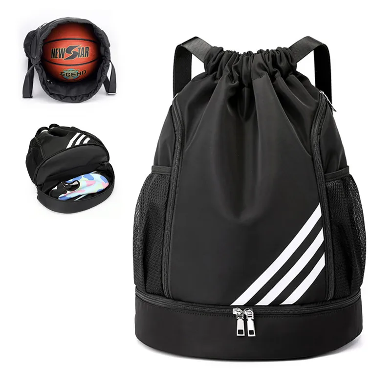 Gym Sports Bag Women's Drawstring Bolsas For Shoes Male Large Cycling Basketball Female Weekend Luggage Travel Yoga Backpack Men