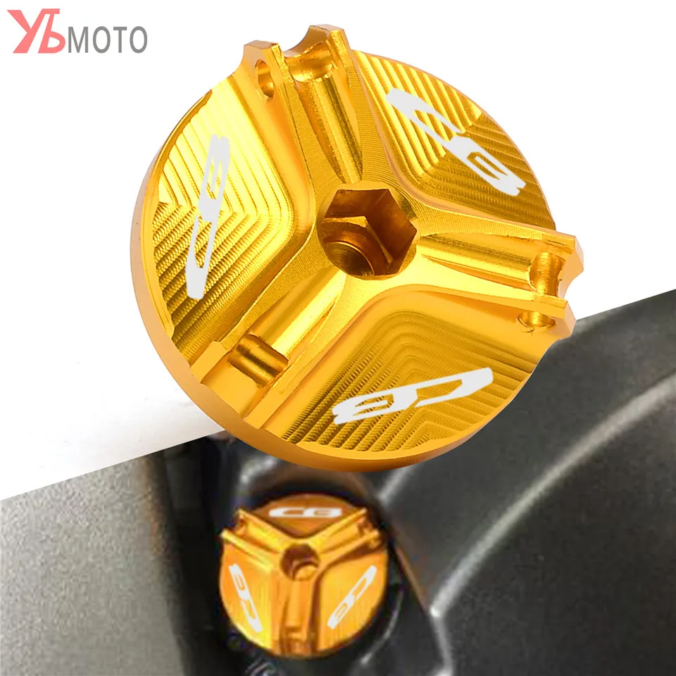 Engine Oil Filter Cup Plug Cover For Honda CB 1000R CB1000RR 300F CB500F CB500X CB600F CB650F 900F CB1100 HORNET CB650R CBR650R images - 6