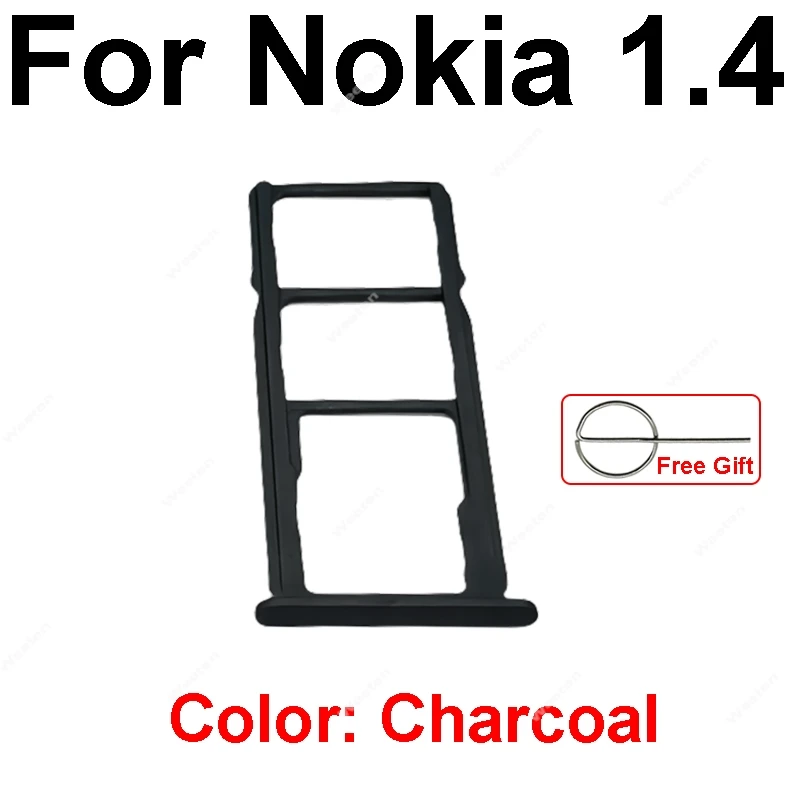 Слот для лотка SIM-карты Nokia 1 4 2 3 5 Держатель Разъем чтения карт Адаптер Запасные