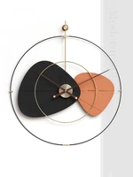 nordic spain luxury wall clock modern metal watches silent gold wood large clocks wall home decor living room decoration gift