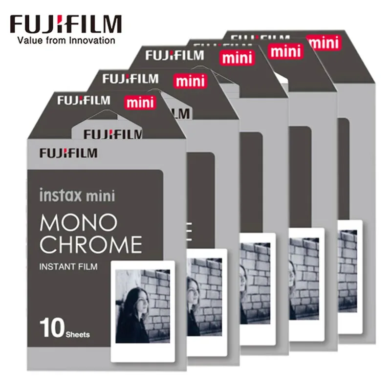 

New 10-60 Sheets Fuji Fujifilm instax Mini 11 9 films 3 Inch Wide Film For Instant Camera Mini 8 9 11 7s 7c 25 Photo Paper