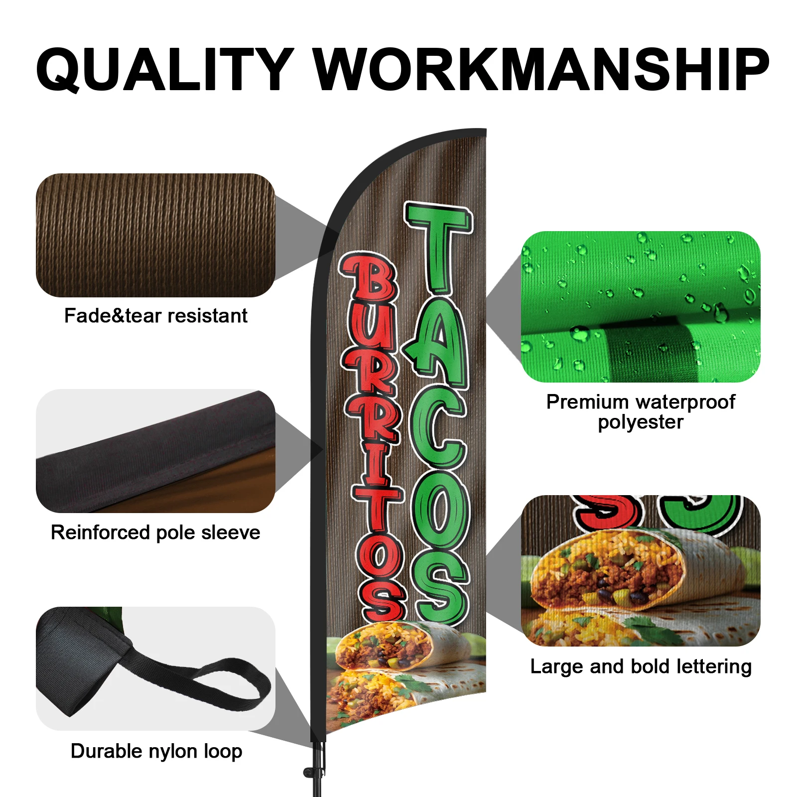 FSFLAG 1 шт. 280 см флаг с перьями Такоса2 флагштоком рекламный уличный баннер