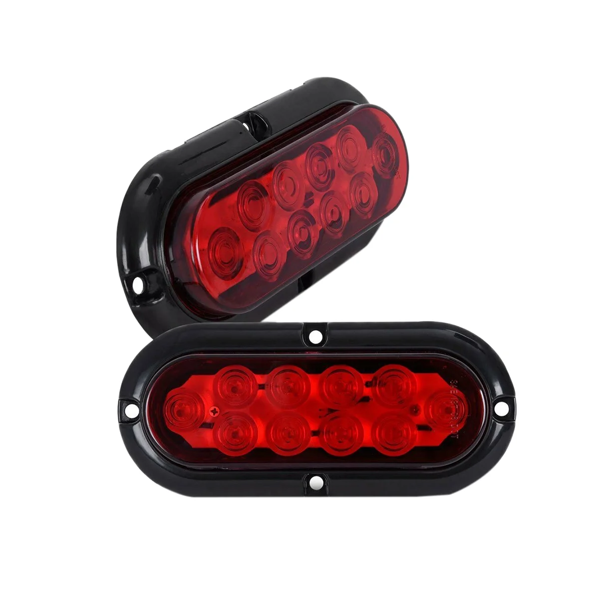 

6 Inch LED Set Edge Light Tail Light Turn Signal Light Brake Light Car Accessories Red